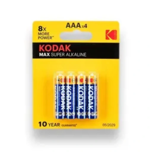 Kodak Alkaline AAA 4-Pack
